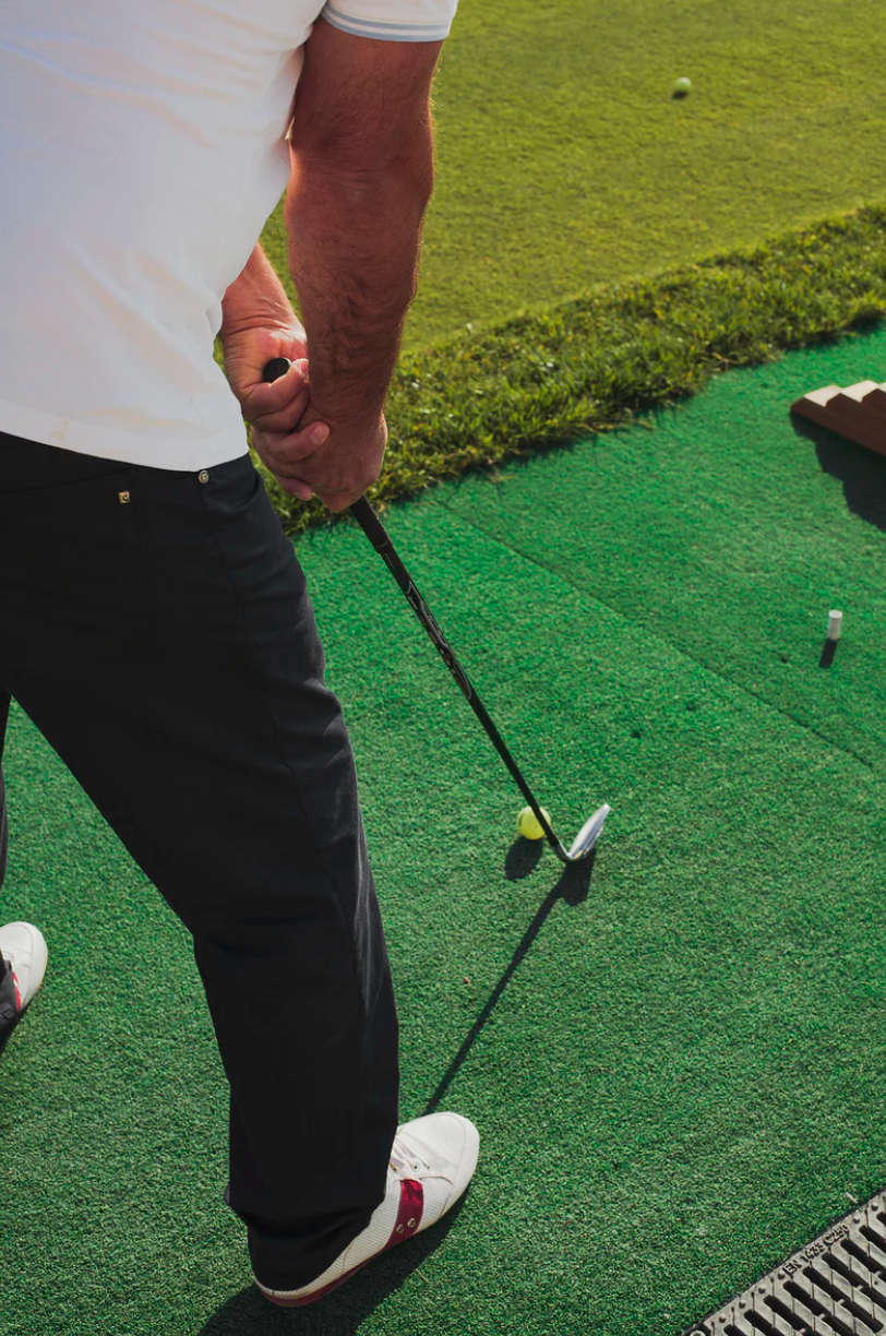 man golf ball