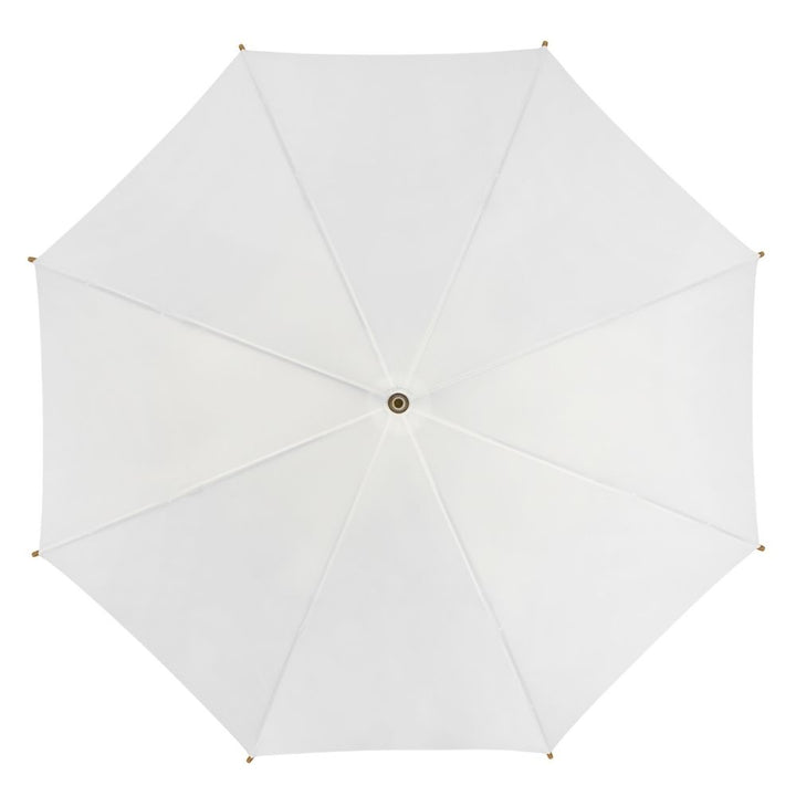 White ECO Bamboo Umbrella Top Canopy