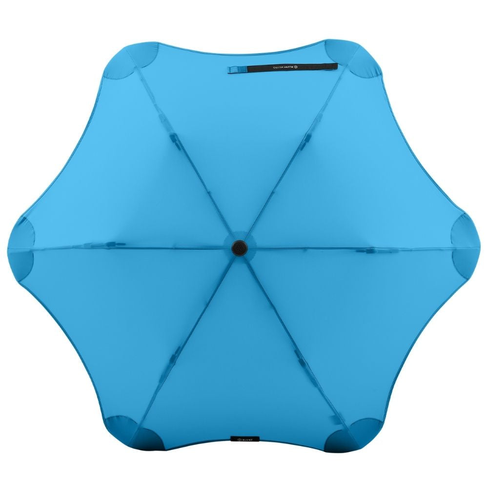 Metro Blue Windproof Blunt Umbrella Top Canopy