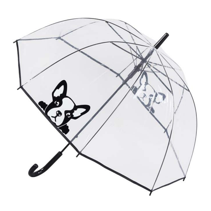 French Bulldog Clear Dome Umbrella Top Canopy