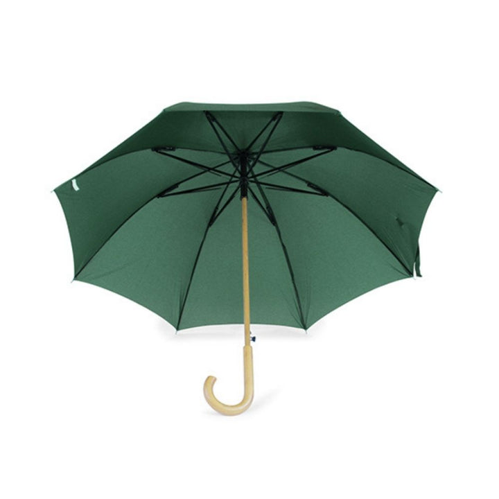 Falcone Dark Green Walking Windproof Umbrella Under Canopy