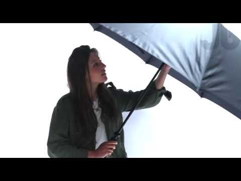 Black Plain Golf Umbrella
