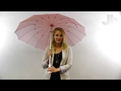 Pink Heart umbrella by Soake