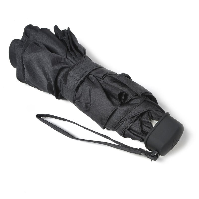 Ultralite Gents Black Folding Mens Umbrella Handle