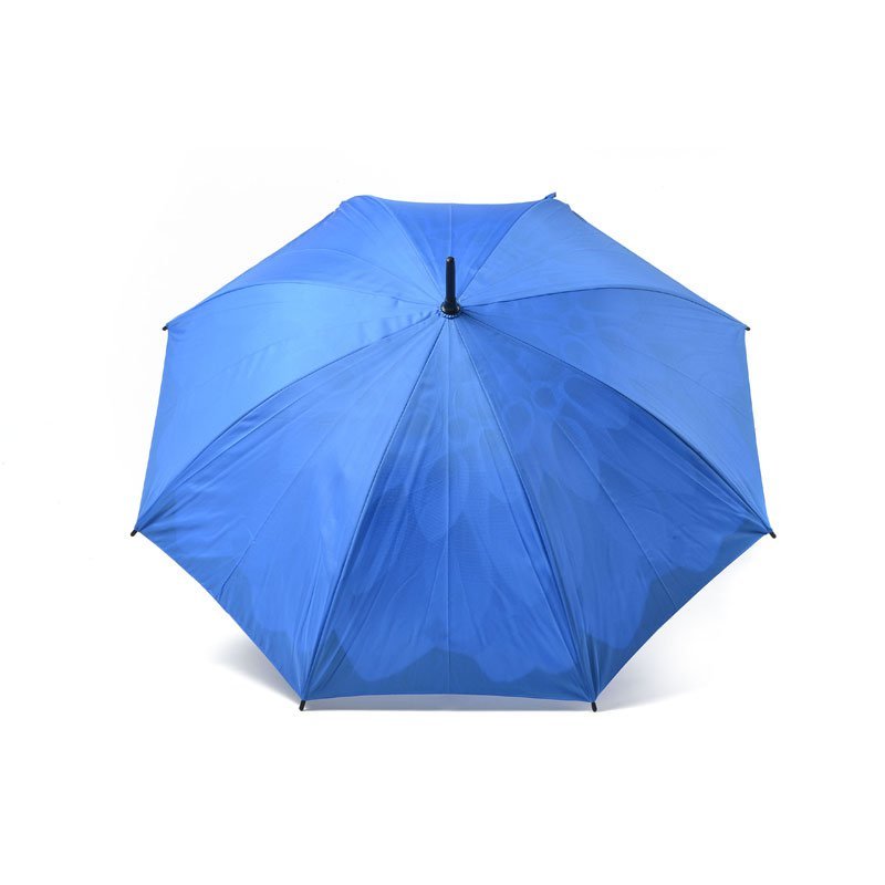 Blue Dahlia Flower Umbrella Top Canopy