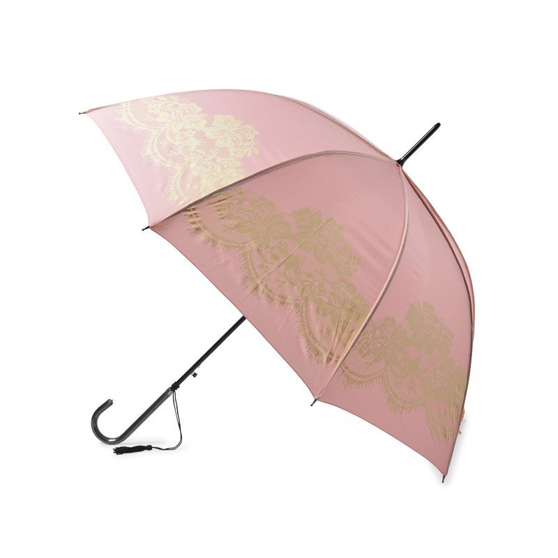 Boutique Vintage Stick Pink Wedding Umbrella Side Canopy