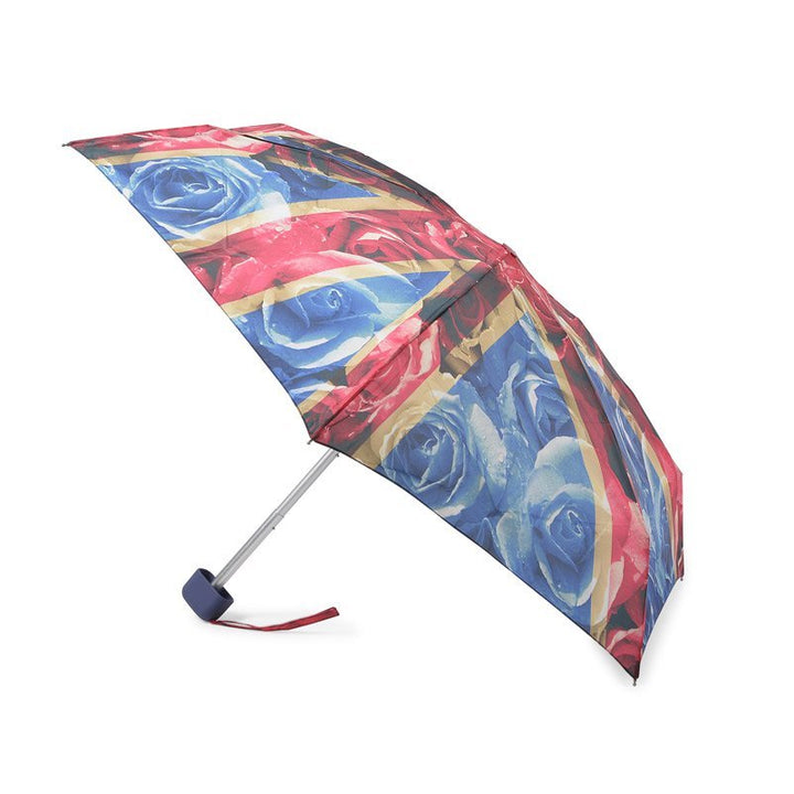 Tiny Rose Union Jack Folding Umbrella UK Side Canopy