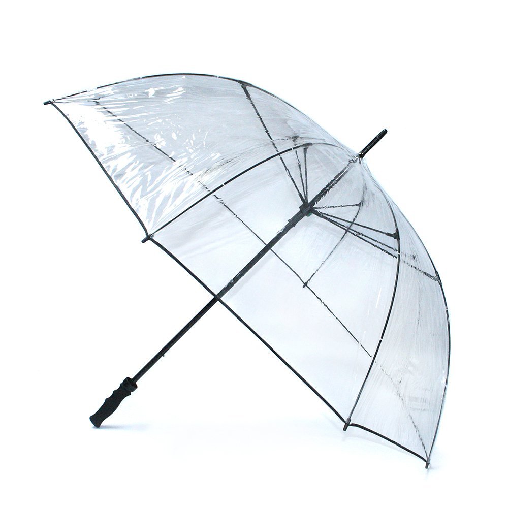 Clear Large Fibreglass Golf Umbrella Side Canopy
