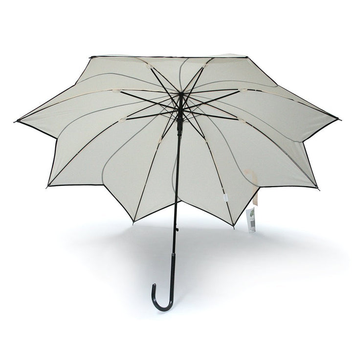 Beige Swirl Everyday Umbrella UK Under Canopy
