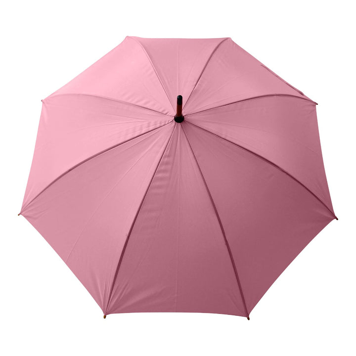 Coral Wood Stick Walking Umbrella