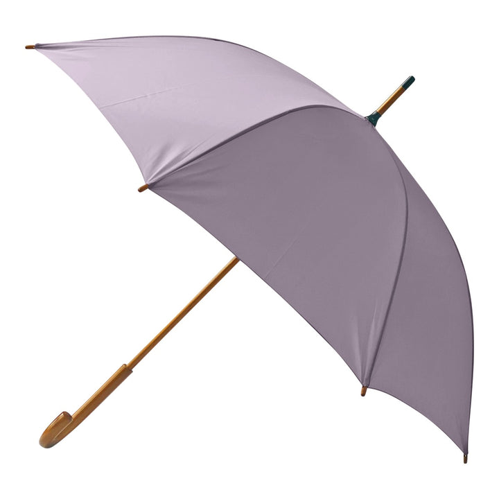 Lavender Wood Stick Walking Umbrella