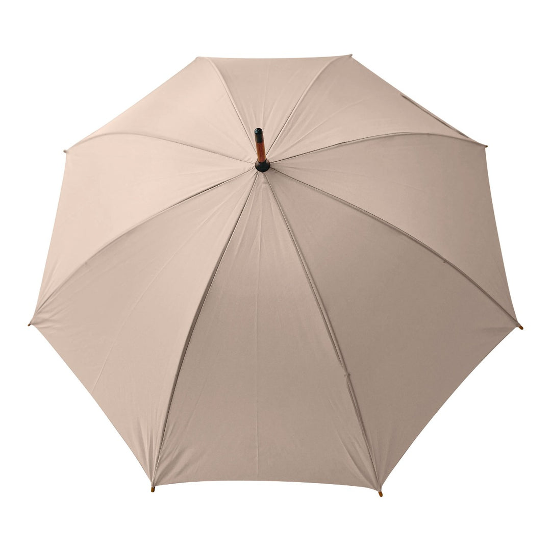 Peach Wood Stick Walking Umbrella