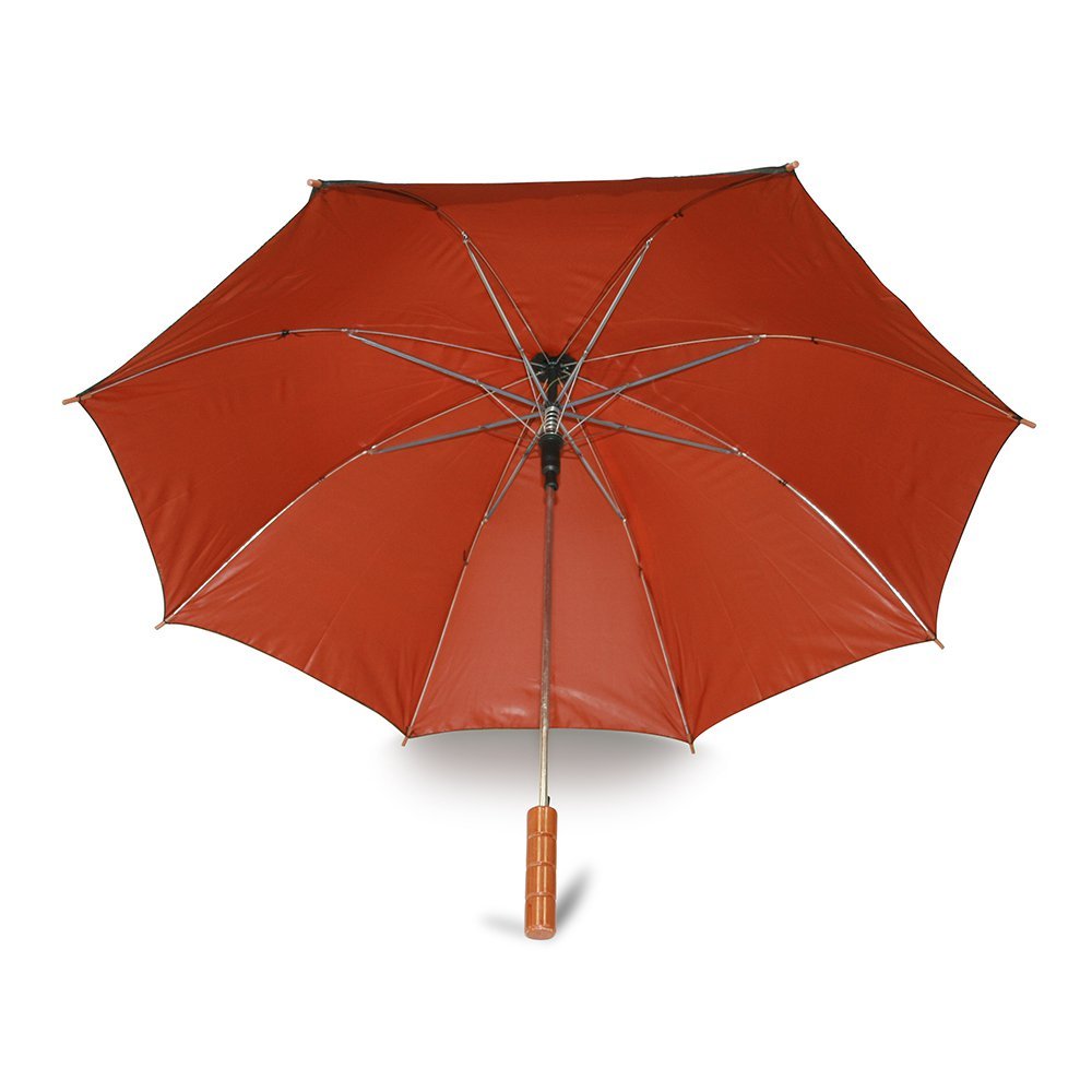 Plain Black and Brown Double Canopy Cheap Jollybrolly Umbrella Under Canopy