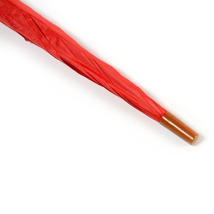 Red Plain Cheap Jollybrolly Umbrella Tip