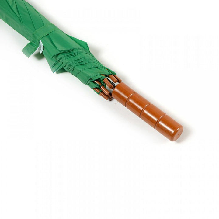 Shamrock Green Plain Cheap Jollybrolly Umbrella Handle