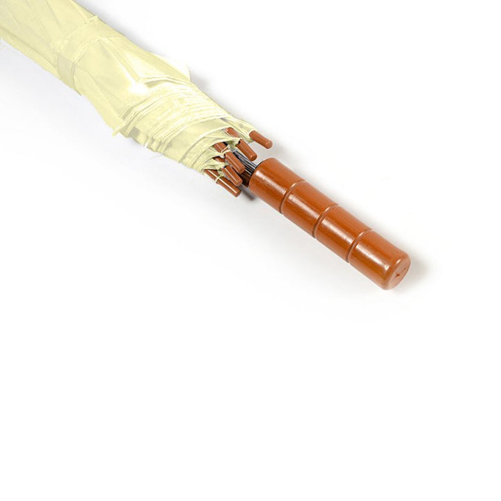Cream Plain Cheap Jollybrolly Umbrella Handle