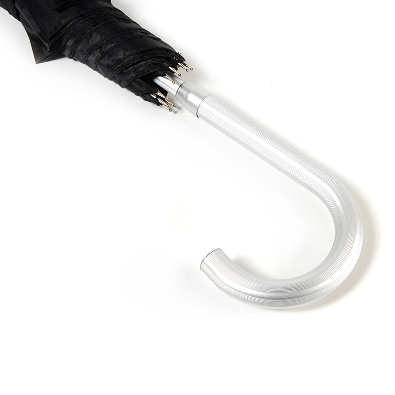Black Aluminium Frame City Umbrella Handle