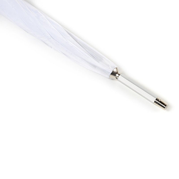 White Aluminium Frame City Umbrella Tip