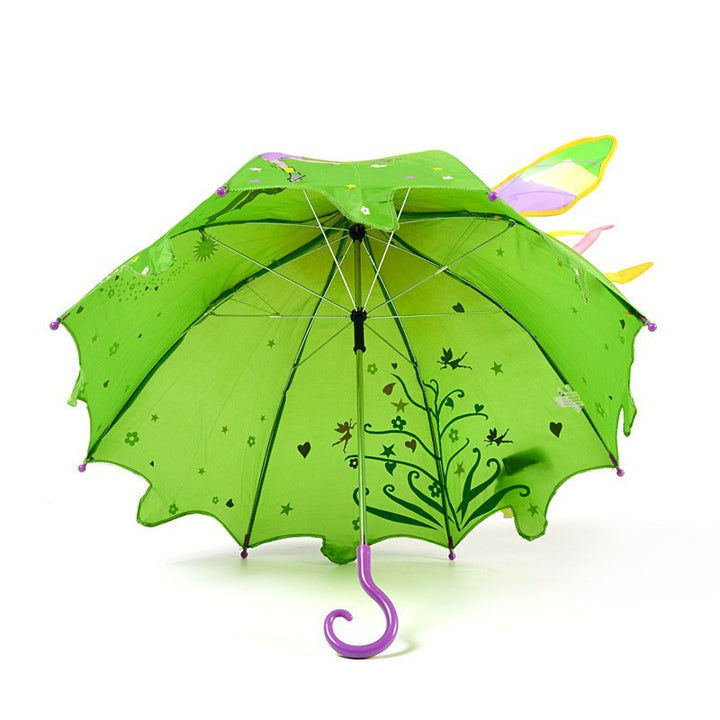 Kidorable Woodland Fairy Kids Umbrella Under Canopy