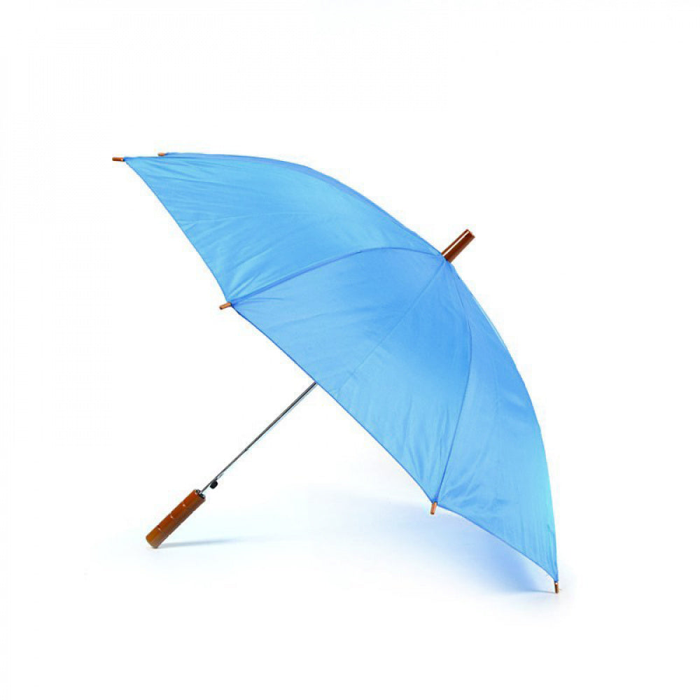 Sky Blue Plain Cheap Jollybrolly Umbrella Side Canopy