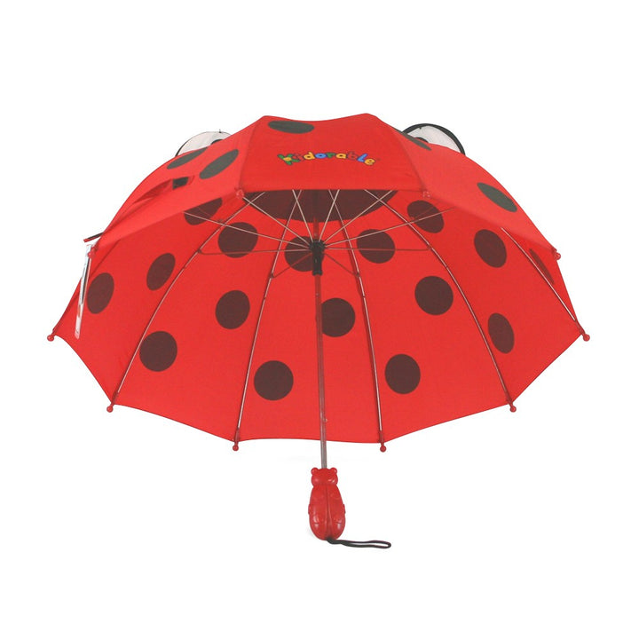 Kidorable Ladybug Kids Umbrella Under Canopy
