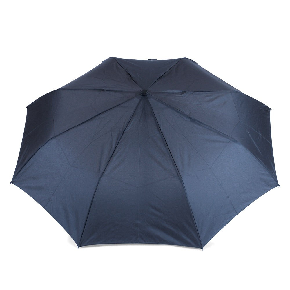 Plain Black Compact Gents Umbrella  Top canopy