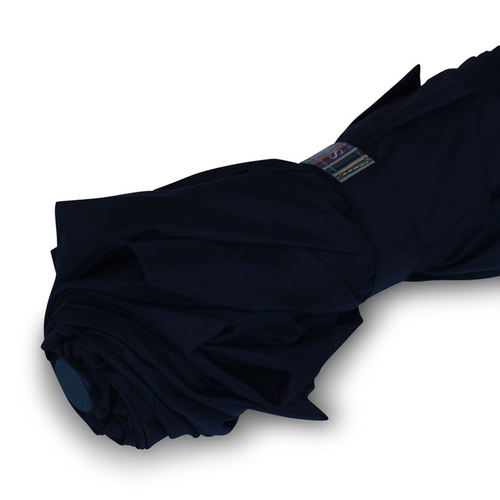 Plain Black Compact Gents Umbrella tip