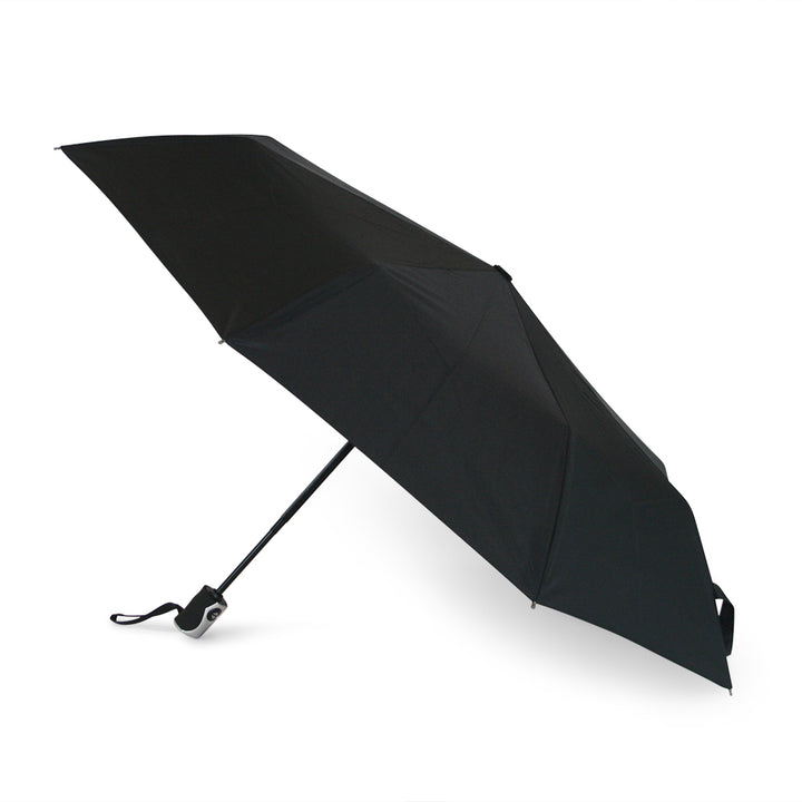 Galleria Collection Black Compact Gents Umbrella Side Canopy