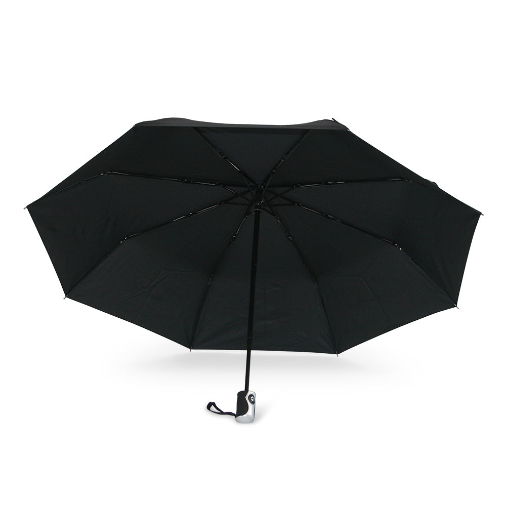 Galleria Collection Black Compact Gents Umbrella Under Canopy