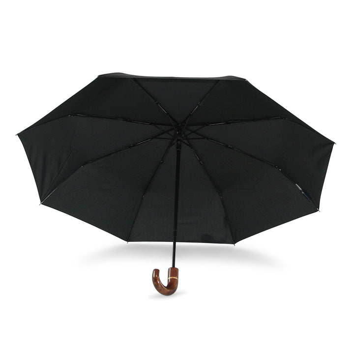 Galleria Collection Black Compact Gents Umbrella Under Canopy