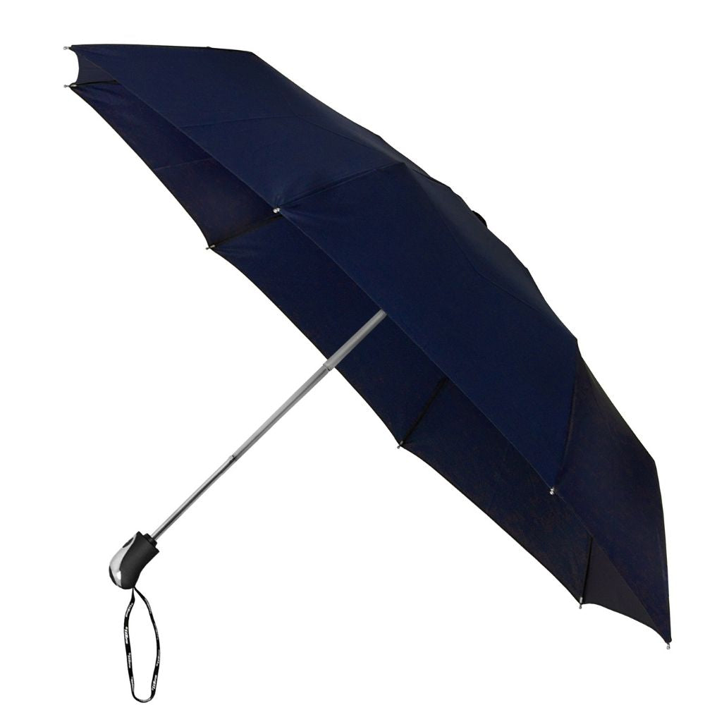Black miniMAX Windproof folding umbrella Side View