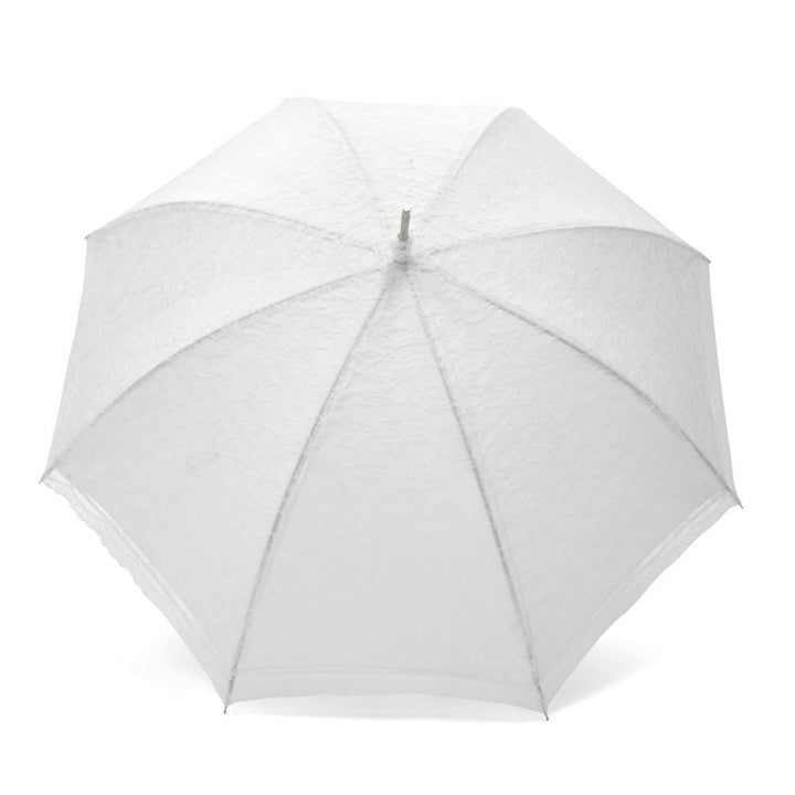 White Victorian Lace Ladies Wedding Umbrella Top Canopy