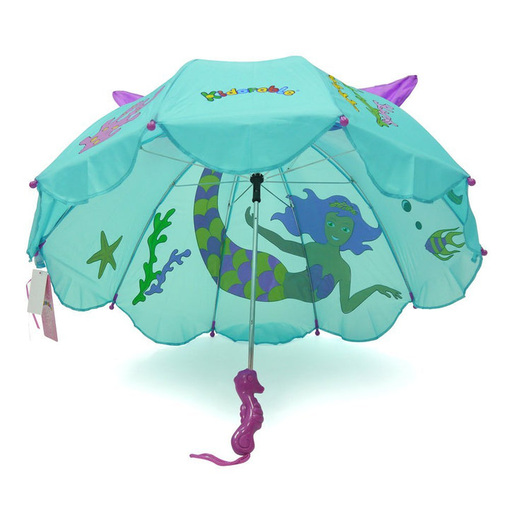 Kidorable Mermaid Kids Umbrella Under Canopy