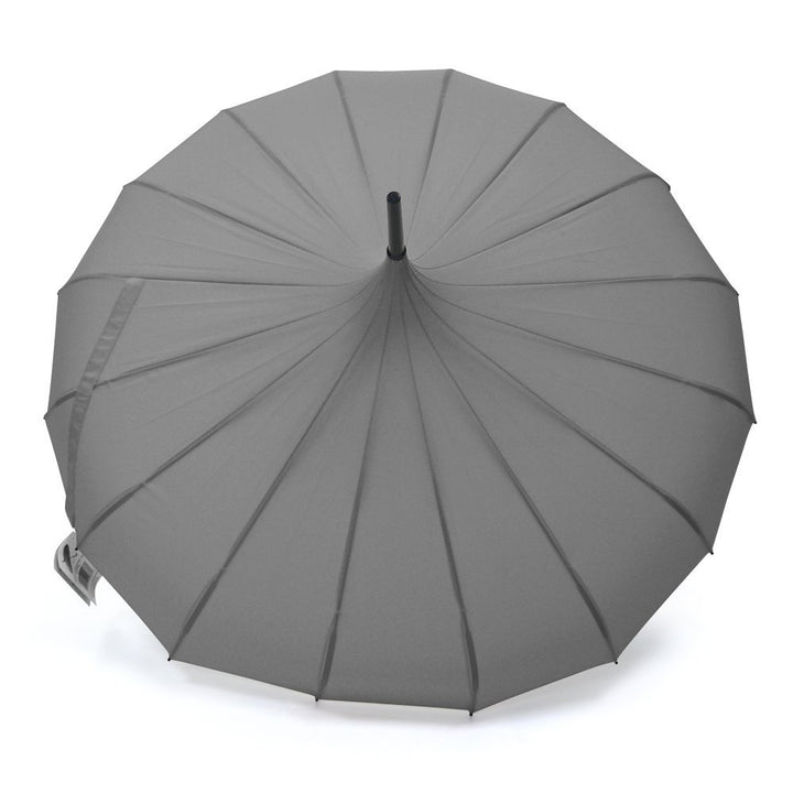 Grey Boutique Plain Pagoda Umbrella Top Canopy