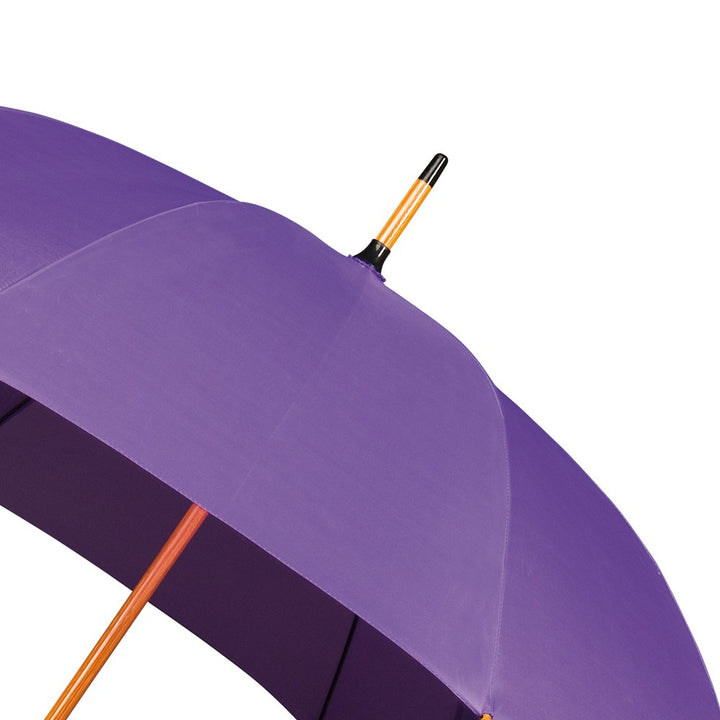 Purple Wood Stick Walking Umbrella Tip