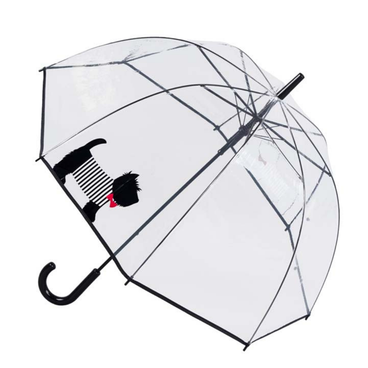 Scottish Terrier Clear Dome Umbrella Top Canopy
