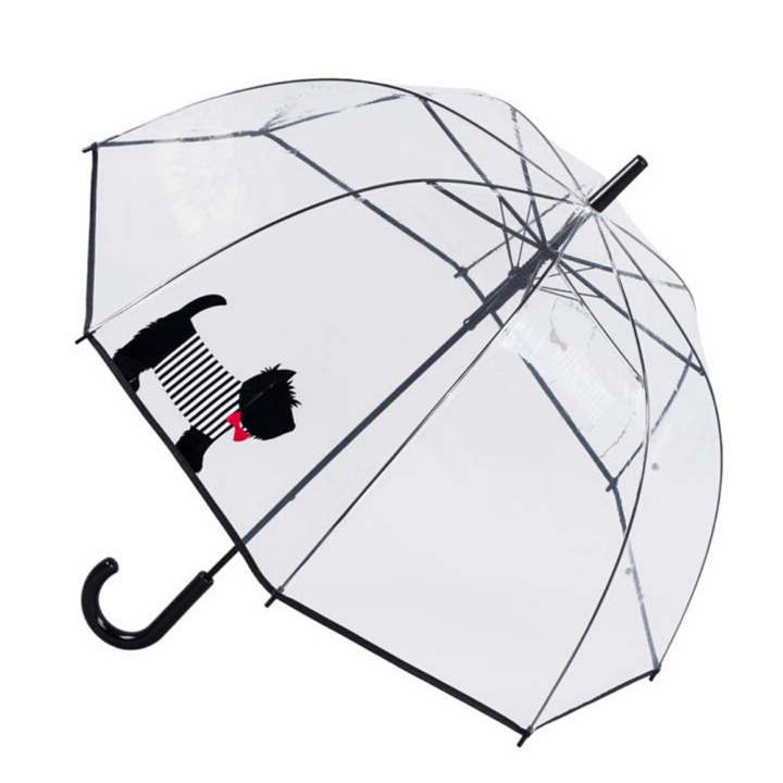Scottish Terrier Clear Dome Umbrella Top Canopy