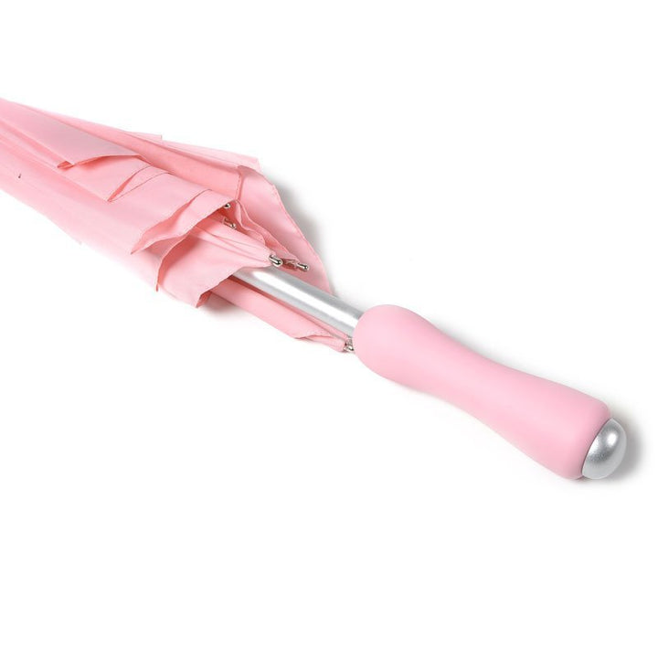 Soft Pink Heart Shaped Umbrella Handle