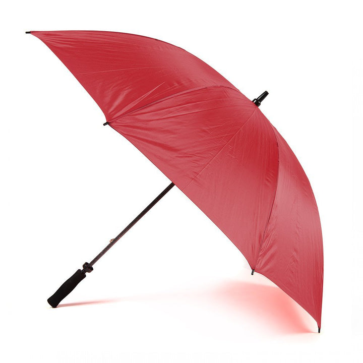 Wine Red Plain Golf Umbrella