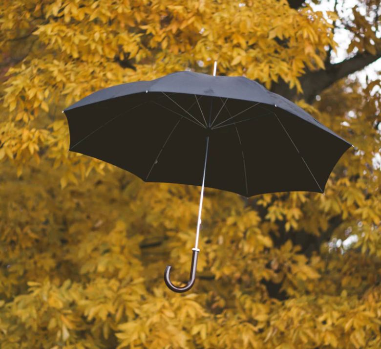 black-umbrella