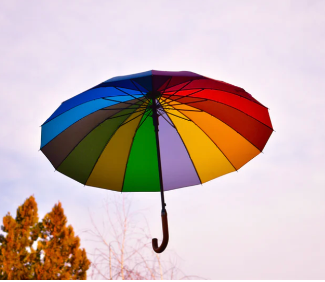 rainbow-umbrella