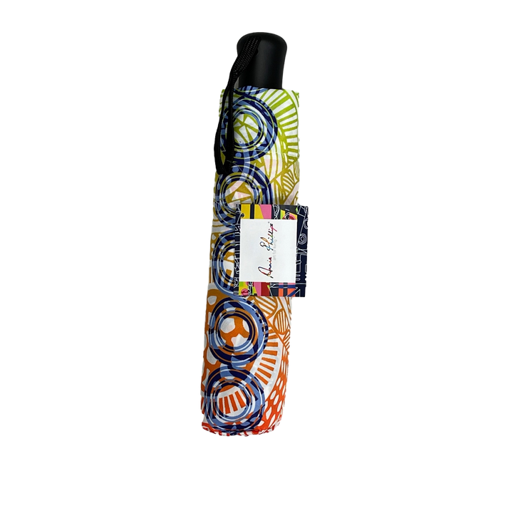 Annie Phillips Circles Folding Umbrella Ombre