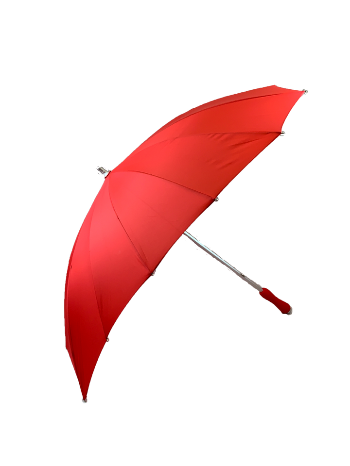 Boutique Heart Umbrella Red