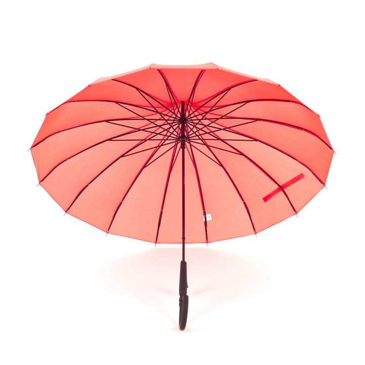 Boutique Classic Pagoda Umbrella in Coral