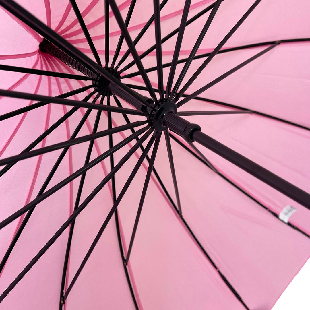 Boutique Classic Pagoda Umbrella in Pink