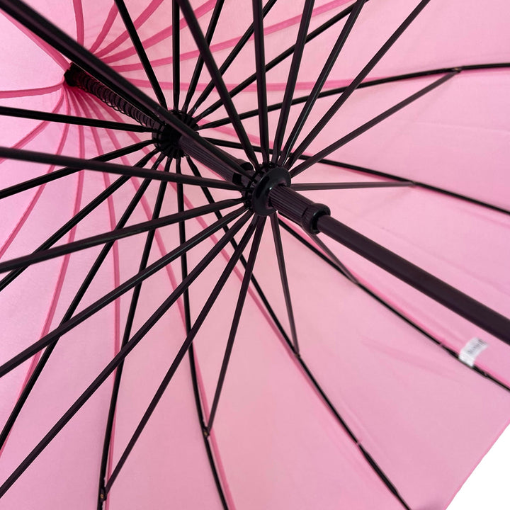 Boutique Classic Pagoda Umbrella in Pink