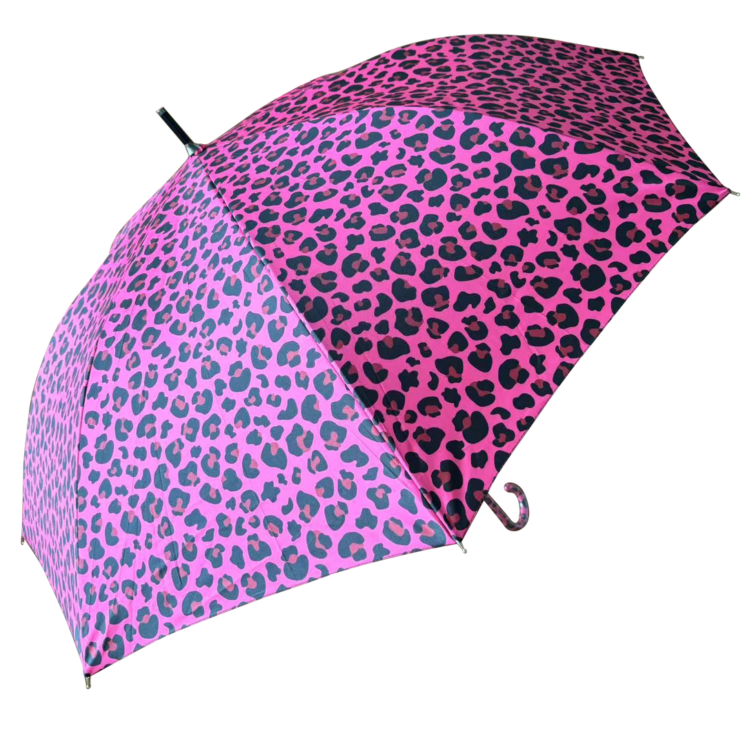Retro Leopard Print in Hot Pink with matching handle