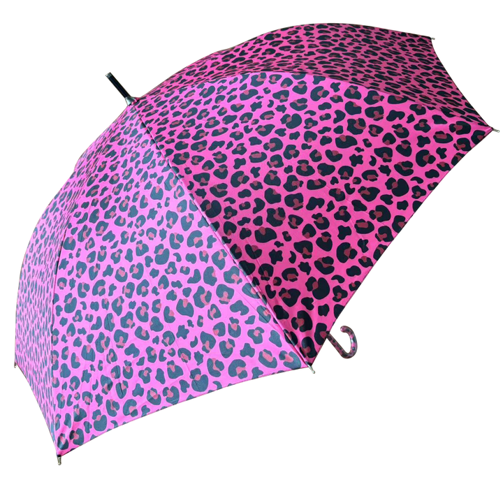 Retro Leopard Print in Hot Pink with matching handle