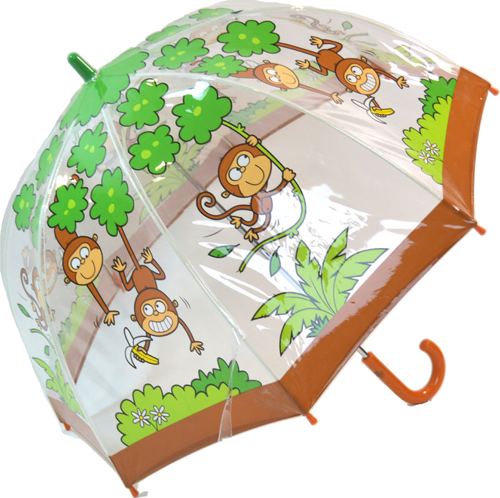 Bugzz Kids PVC Monkey Umbrella