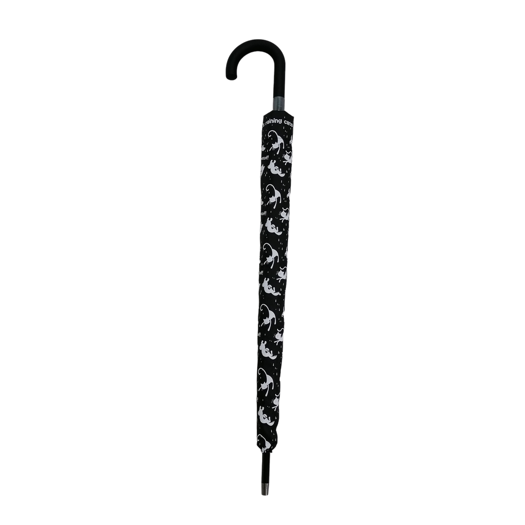 Everyday Raining Cats and Dogs Stick Umbrella